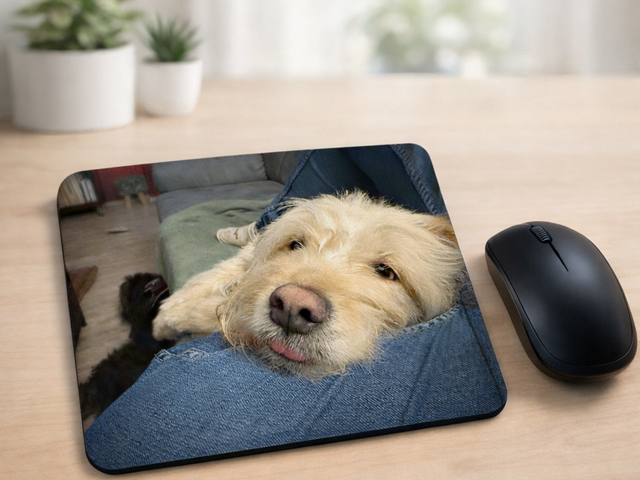 Personalisiertes Mauspad mit Wunschmotiv – individuell sublimiert