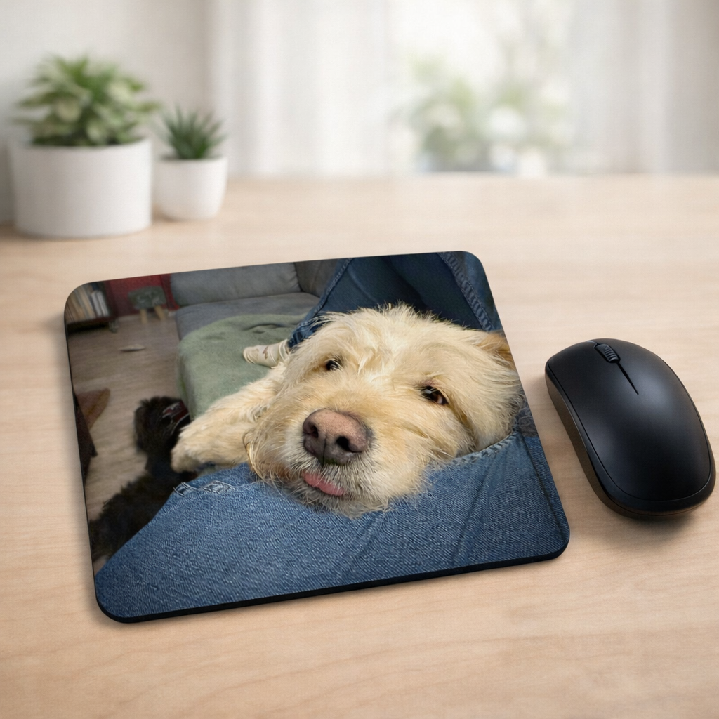 Personalisiertes Mauspad mit Wunschmotiv – individuell sublimiert