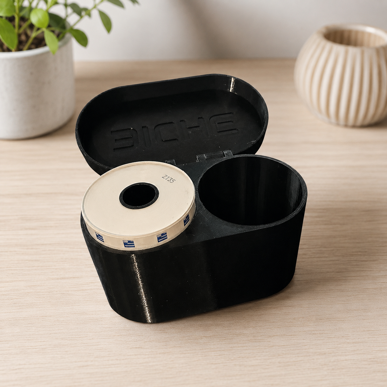 BonDock Duo – 3D gedruckter Kassenbonhalter für 2 Rollen