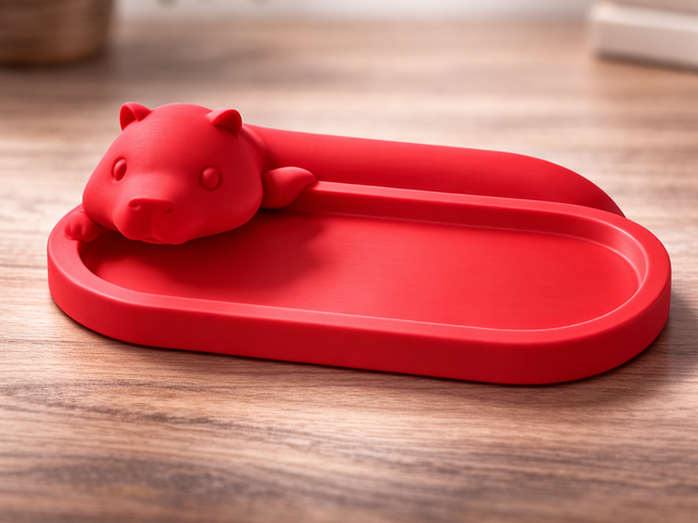 Tierische Brillenablage – dekoratives Tablett aus dem 3D Druck