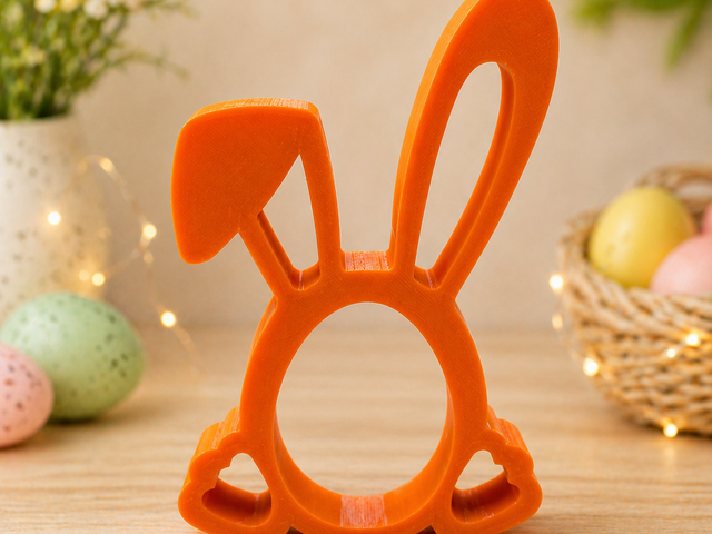 Häschen Ü-Ei Halter – 3D gedruckter Eierhalter aus PETG