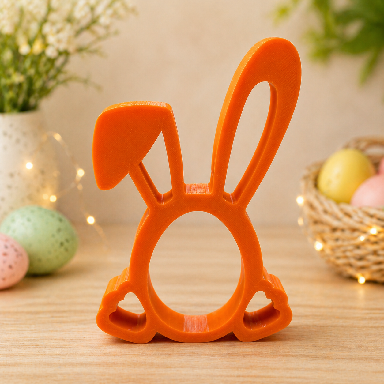Häschen Ü-Ei Halter – 3D gedruckter Eierhalter aus PETG